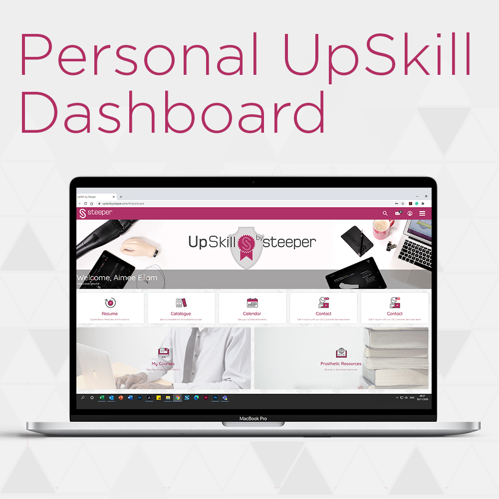 Steeper USA - Introducing our Prosthetics Learning Platform UpSkill by  Steeper